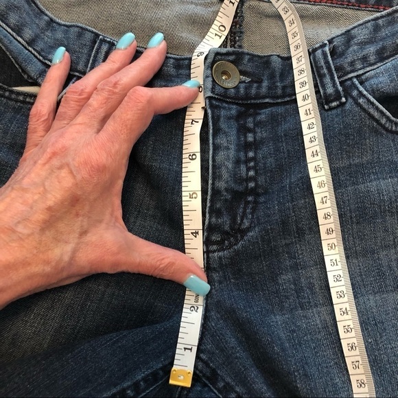 Tommy Hilfiger Modern Skinny Dark Wash Straight Leg Jeans. Size 8‎ Regular. EUC. - Picture 6 of 12